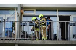 Brand in flatgebouw op Astronautenweg