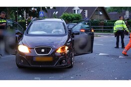 Schade na ongeval op kruising in Zwaag