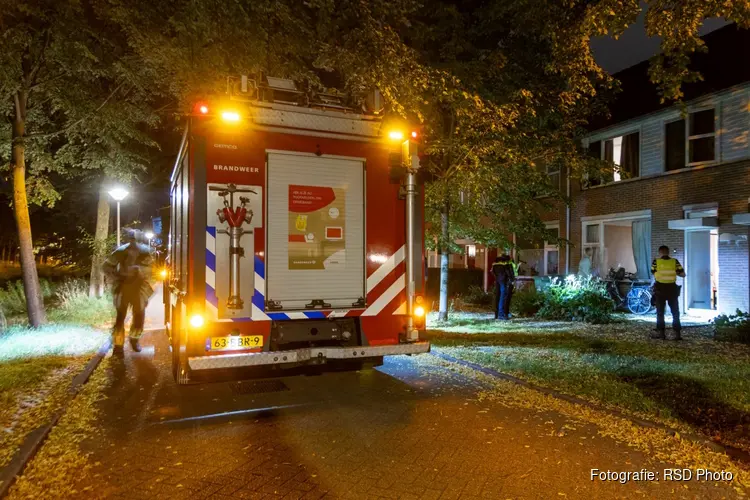Explosie veroorzaakt schade aan voordeur van woning