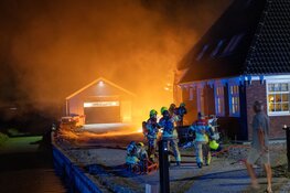 Woning in Wognum loopt forse schade op bij brand