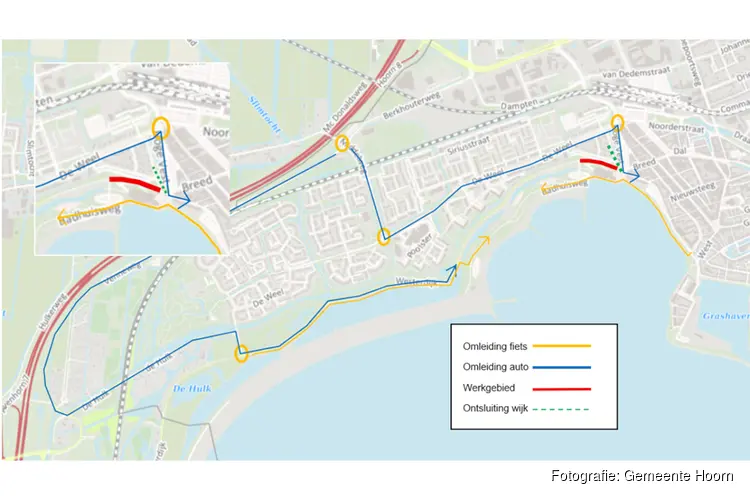 Werkzaamheden Westerdijk – tijdelijke afsluiting vanaf 25 augustus
