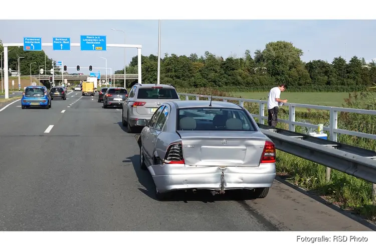 Fikse schade na ongeval op N194