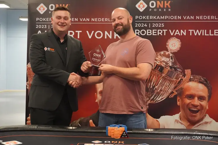 Stefan Vendrik uit Hoorn kwalificeert zich voor finale ONK Poker!