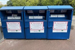 Gemeente verwijdert illegale textielcontainers