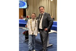 Nieuwe kinderburgemeester en kindergemeenteraad geïnstalleerd!