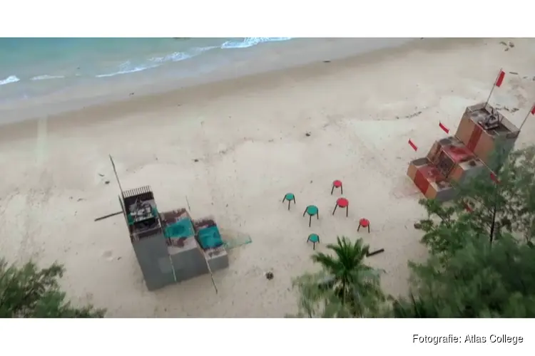 Technasiumleerlingen OSG West-Friesland ontwerpen proef voor Expeditie Robinson