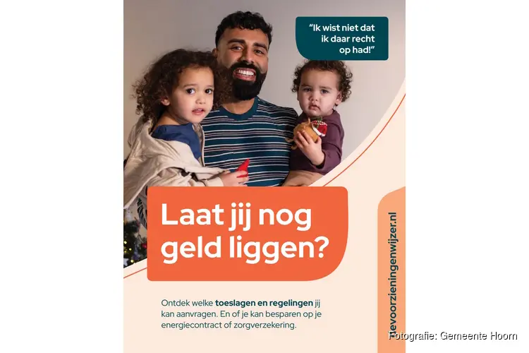 Gemeente Hoorn helpt inwoners met het benutten van regelingen via De VoorzieningenWijzer