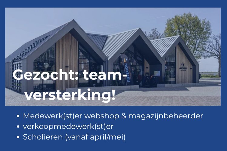 Vacatures bij Joosten Watersport