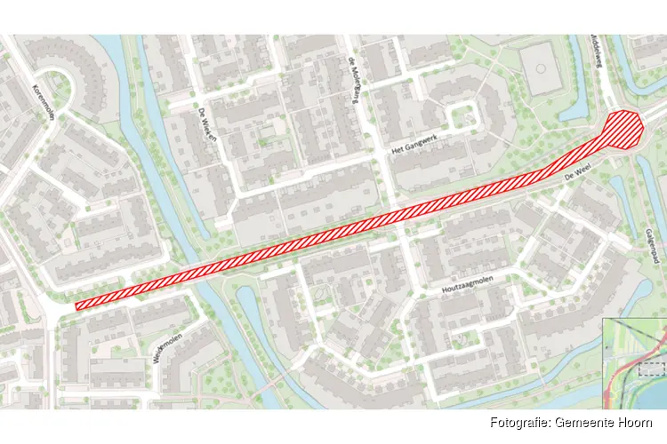 Werkzaamheden aan De Weel