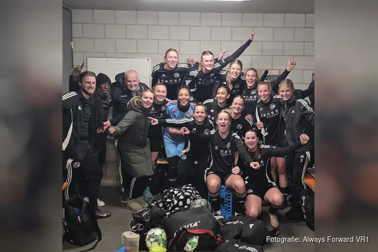 Knappe zege voor Always Forward VR1 in besneeuwd Nijmegen