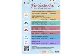 Stichting Netwerk organiseert i.s.m. Oranje Fonds feestelijke kerstactiviteiten voor jongeren in Hoorn