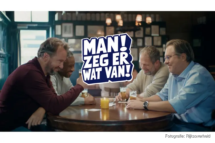 Landelijke campagne ‘Man, zeg er wat van!’ nu ook te zien in horeca in Hoorn