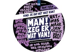 Landelijke campagne ‘Man, zeg er wat van!’ nu ook te zien in horeca in Hoorn