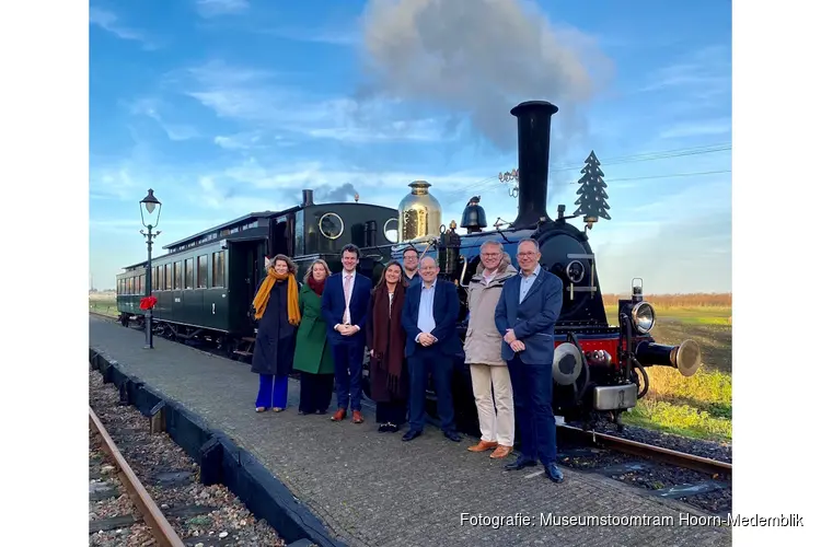Museumstoomtram vraagt aandacht voor toekomst van monumentale lokaalspoorweg door Westfriesland