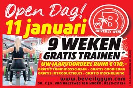 Open dag bij Beverly Gym: sportief het nieuwe jaar in