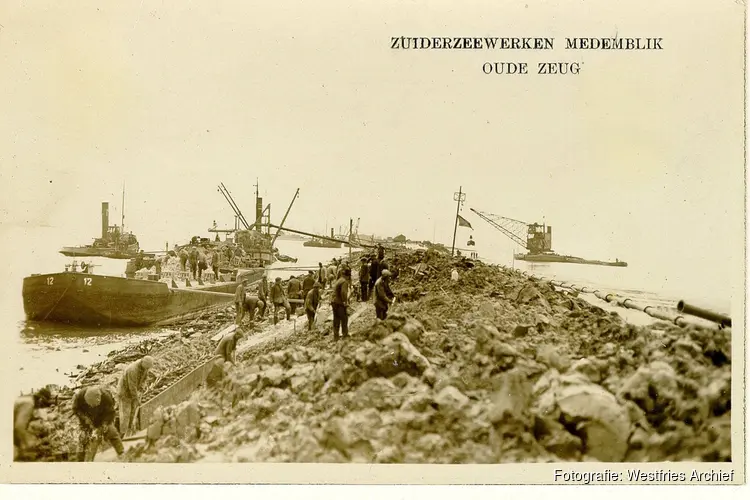 Lezing Zuiderzeewerken in het Westfries Archief