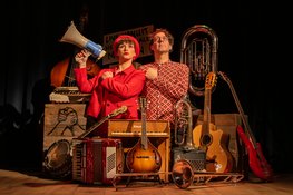 Dorfmann & Bos - nieuwe muzikale theatervoorstelling Barricade op zondag 15 februari in Het Pakhuis Hoorn
