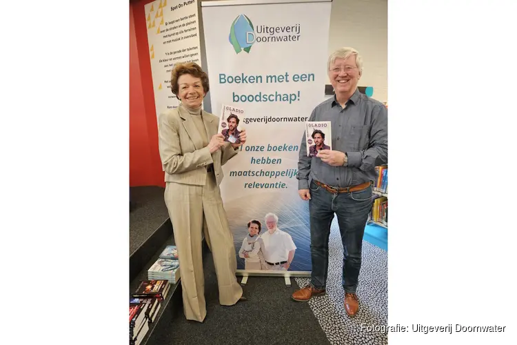 Succesvolle lancering van politieke thriller Gladio in Bibliotheek Putten