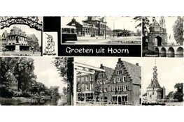 Expositie van oude ansichtkaarten bij de vereniging Oud Hoorn