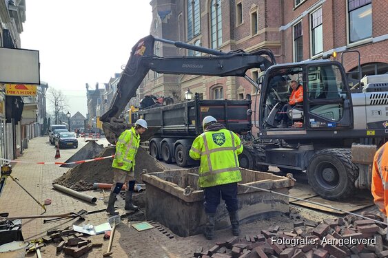 Plaatsen van ondergrondse containers gestart