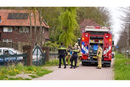 Caravanbrand blijkt kampvuurtje in achtertuin in Hoorn