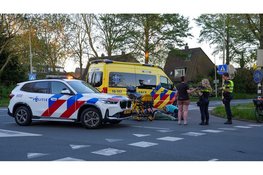 Fietser gewond na aanrijding met auto