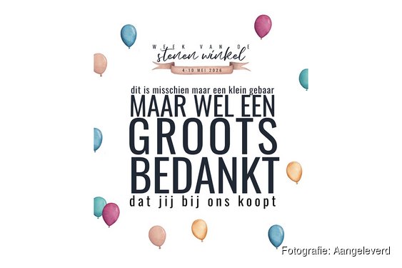 Hoorn zet de stenen winkel in het zonnetje tijdens Week van de Stenen Winkel