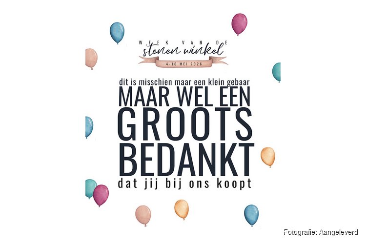 Hoorn zet de stenen winkel in het zonnetje tijdens Week van de Stenen Winkel