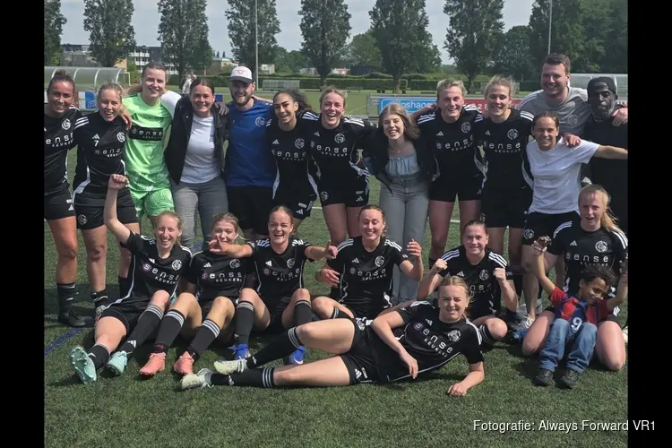 Knappe uitoverwinning voor Always Forward VR1