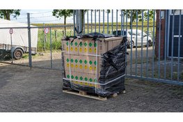 Loods vol met 3,564 lachgas flessen aangetroffen in Hoorn