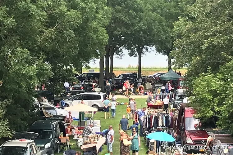 Gezellige Kofferbakmarkt in Wervershoof op zondag 14 juni