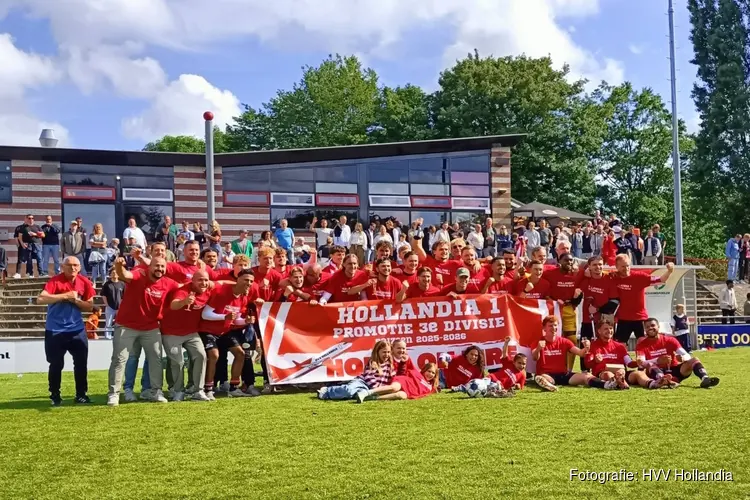 Hollandia keert terug in Derde Divisie