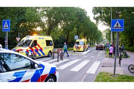 Twee gewonden nadat fatbike tegen auto aan botst