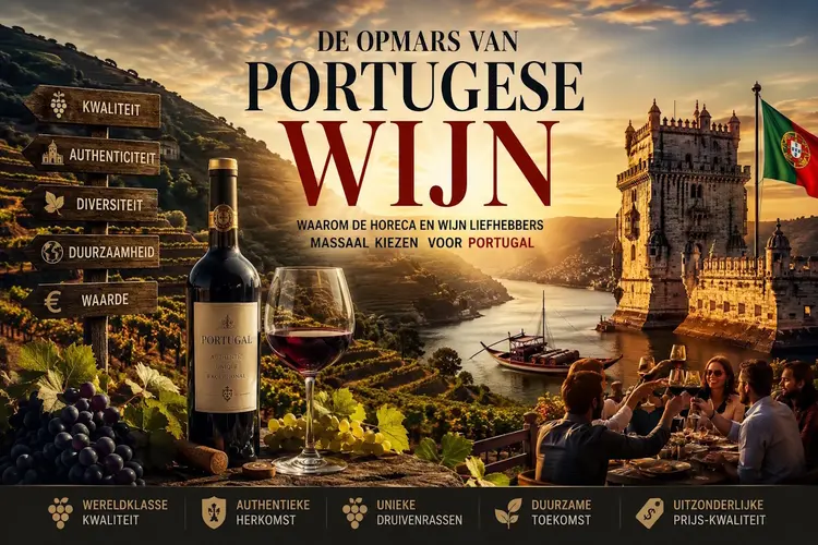 De opmars van Portugese wijn: Waarom de horeca en wijnliefhebbers massaal kiezen voor Portugal