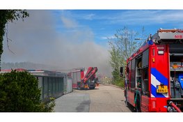 Museumstoomtram vat vlam op station Wognum-Nibbixwoud