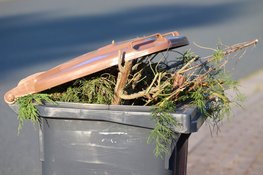 Zes kilo minder afval per inwoner in 2025