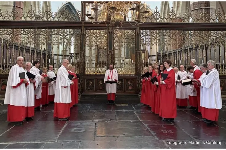 Choral Evensong in Zwaag try-out koninklijk optreden