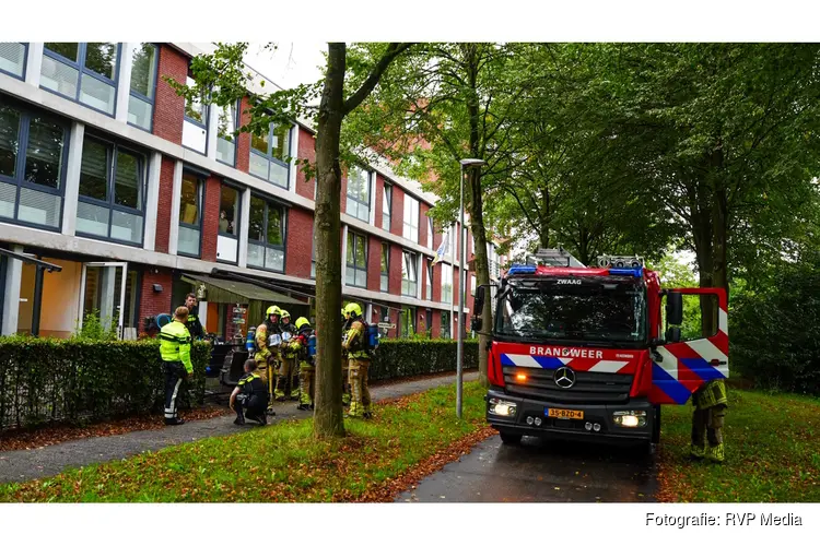 Bewoners geëvacueerd na brand in pand zorginstelling Hoorn