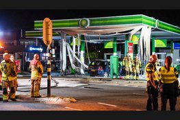 Bestuurder aangehouden na dodelijk ongeval tegen tankstation