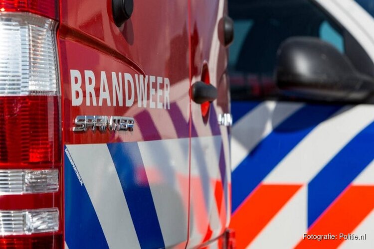 Twee auto's verwoest door brand op de Waterkers in Zwaag