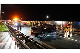 Persoon overleden bij ernstig ongeval op N307 bij Zwaag