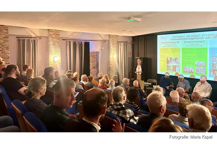 Eerste monumentencafé groot succes