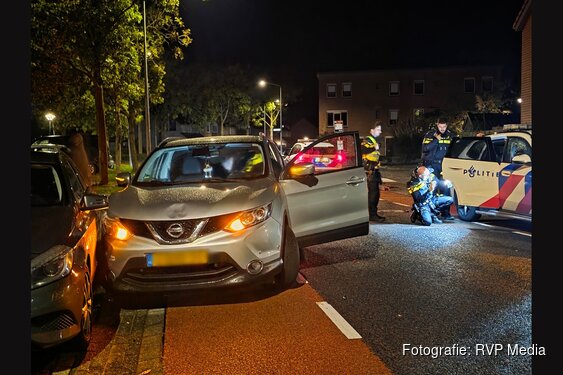 Automobiliste met verzet aangehouden na botsing in Hoorn
