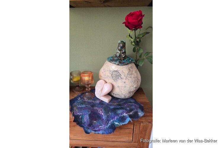 Rouwgroep Liefde Blijft organiseert creatieve viltworkshop