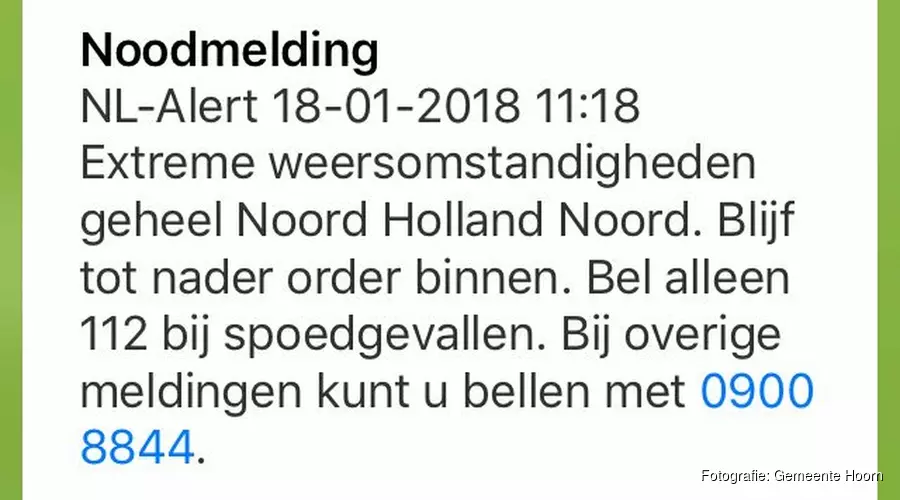 NL Alert Noodmelding