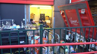 Overval op Vomar in Hoorn