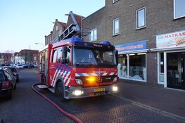 Woningbrand binnenstad van Hoorn