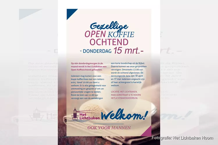 Gezellige Open Koffie Ochtend in Het Lichtbaken