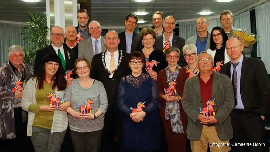 Raad Hoorn neemt afscheid
