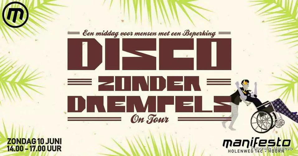 Van Snelle en Disco zonder Drempels in Manifesto
